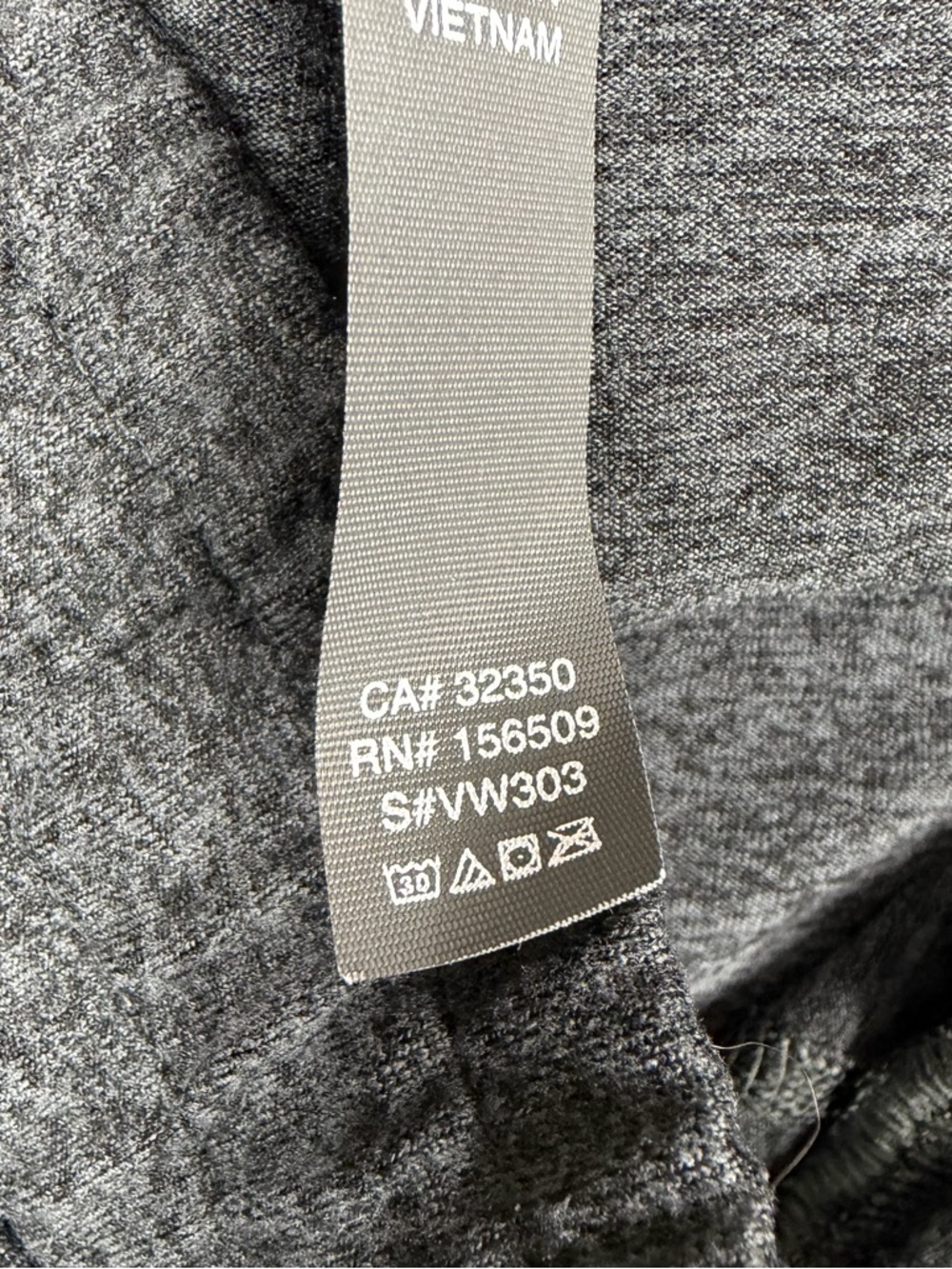 Vuori Performance Jogger Gray Heather DreamKnit Soft Lounge Women M Charcoal - Picture 7 of 7